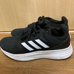 【25.5cm】アディダス adidas Cloudfoam スニーカー ブラックの画像