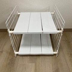 洗面台下ラックの画像