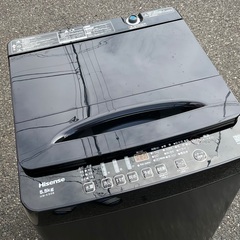 【RKGSE-367】特価！ハイセンス/5.5kg/全自動洗濯機/HW-K55B/中古品/2025年製/店頭引取推奨商品/弊社近隣配達も可の画像
