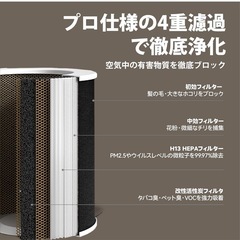 新品 空気清浄機の画像