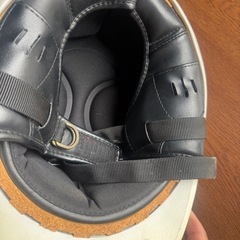 バイクヘルメットコルクの画像