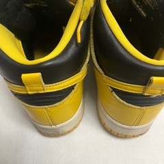 NIKE DUNKイエローブラック26.5cmの画像
