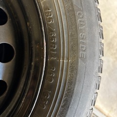 商談中★トヨタ純正スチールホイール ヨコハマアイスガードIG50プラス 185/65R14  7千円★の画像