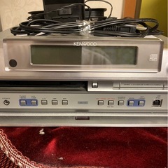 ケンウッド製　コンパクトステレオ　の画像