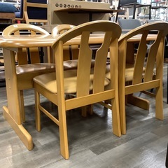 【軽トラ貸し出し無料！配送可！】貞苅椅子製作所　ダイニング5点セット入荷しました！の画像