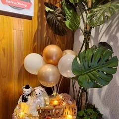 バルーンスタンド　ウェルカムスペース　結婚式にの画像