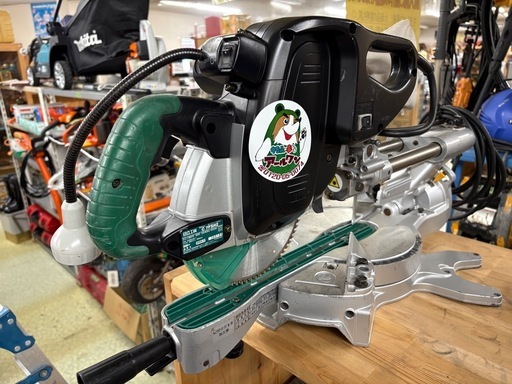 ?【電動工具】日曜大工に！日立190㎜卓上スライド丸のこ C7FSH2【地域最大電動工具高価買取アールワン田川】