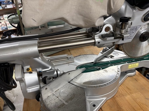 ?【電動工具】日曜大工に！日立190㎜卓上スライド丸のこ C7FSH2【地域最大電動工具高価買取アールワン田川】