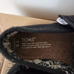 TOMS トムス キッズ CANVAS TINY CLASSICS 12cmの画像