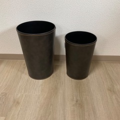 アスベル レザーゴミ箱　ルクレールコレクションの画像