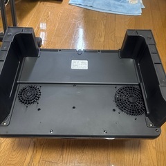 2021年製アイリスオーヤマ 2口 IHクッキングヒーター IHK-W12SP-Bの画像