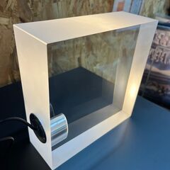 《商談中》G17【展示品・廃盤品】希少！yamagiwa 吉岡徳仁 ToFU LED SS386 コラボ 新品定価約10万円 テーブル ランプ ライト MoMAの画像