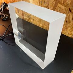 《商談中》G17【展示品・廃盤品】希少！yamagiwa 吉岡徳仁 ToFU LED SS386 コラボ 新品定価約10万円 テーブル ランプ ライト MoMAの画像