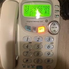 ✨SANYO 留守番電話 TEL-M59（W） 自作メロディー・動作確認済み✨の画像