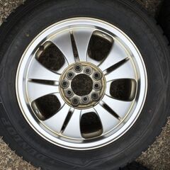 １９５/６５R１５　ダンロップウインターマックス０1　冬用スタッドレスタイヤアルミホイール4本セット　マルチPCD　プリウス　旧型ノア等にどうぞ。の画像