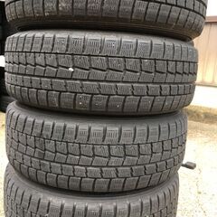 １９５/６５R１５　ダンロップウインターマックス０1　冬用スタッドレスタイヤアルミホイール4本セット　マルチPCD　プリウス　旧型ノア等にどうぞ。の画像
