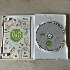 家族や友達と2人でスグに遊べる🤩Nintendo任天堂はじめてのWii🏓YOURFIRSTSTEPTOWii1〜2人用Wiiリモコンの楽しい使い方❗️Wiiソフト動作未確認カラフルの画像