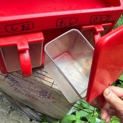 レトロ調味料入れの画像