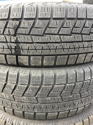 バリ溝 215/60R17 ヨコハマ スタッドレスタイヤ 2本セット