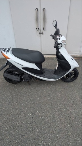 値下げします！中古スズキ原付バイク-タイヤ新品整備済み