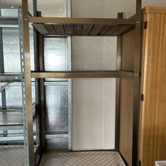 スチールラック　2個の画像