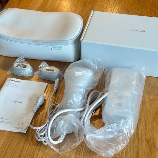 値下げ中【美品】Panasonic Smooth EPI 脱毛器 ES-WG0A-H