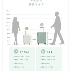 【譲渡先決定〆切】スーツケースMサイズの画像