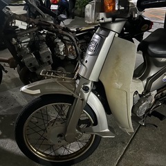 スーパーカブ90カスタム　デカドラム足廻りの画像