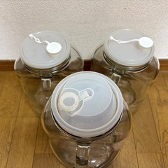 梅酒びん、果実酒びん　7個セットの画像