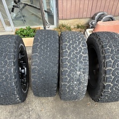 ☆プラド☆4本タイヤホイールセットの画像