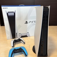 PS5 ディスク版 本体＋コントローラー2個 フルセット CFI-1200A01の画像