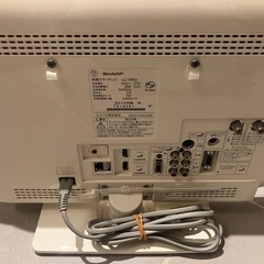 SHARP液晶テレビ
の画像