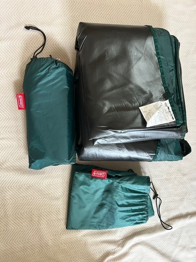 コールマン 2ルーム用インナーシートとグランドシートセットn