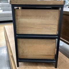 【落ち着いたアイアンウッド家具】salut! 2段引き出し入荷しました！の画像