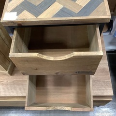 【落ち着いたアイアンウッド家具】salut! 2段引き出し入荷しました！の画像