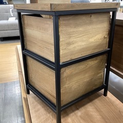 【落ち着いたアイアンウッド家具】salut! 2段引き出し入荷しました！の画像