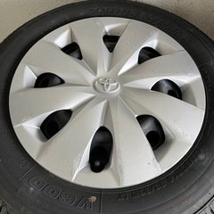トヨタ プロボックス 純正 スチール サクシード ヴィッツ パッソ タンク ルーミー  ５Ｊ ＋３９ ＰＣＤ１００の画像
