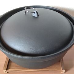 【未使用品】南部鉄器 炊飯鍋 ごはん釜 5合炊きの画像