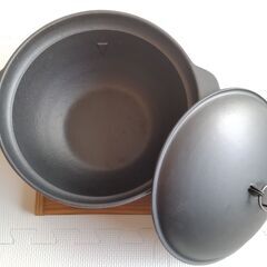 【未使用品】南部鉄器 炊飯鍋 ごはん釜 5合炊きの画像