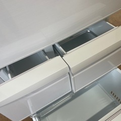 102100東芝5ドア冷蔵庫2021年製411Lの画像