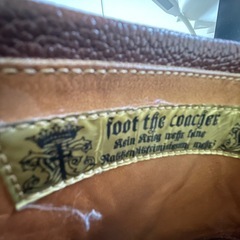 foot the coacher boots シボレザーxメタルの画像