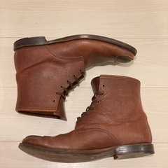 foot the coacher boots シボレザーxメタルの画像