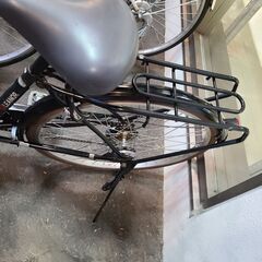 J1652【リユースのサカイ柏店】シティサイクル　ELEANOR　6段変速　ダイナモライト　ブラック★店頭にて試乗可★ 簡易クリーニング済　　 中古自転車 　流山市  松戸市 我孫子市 鎌ヶ谷市 船橋市 守谷市 取手市の画像