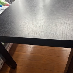 IKEA シンプルデスク（ブラック） の画像