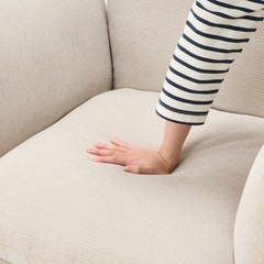 無印良品リクライニング1人がけソファの画像