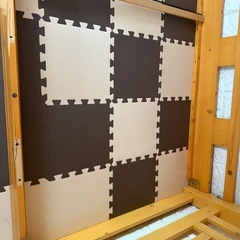 ２段ベッドの上部分の画像