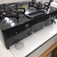 【ジャングルジャングル広陵店】ガステーブル　パロマ　都市ガス　IC-S87K-2L　2023の画像