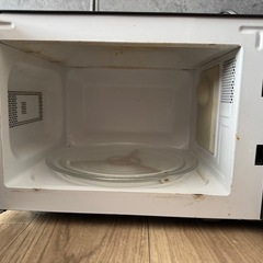 電子レンジ　アイリスオーヤマ　2017年　　の画像