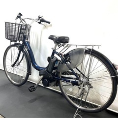 1年保証 送料無料　ヤマハ　パスナチュラ　26インチ　紺色　電動アシスト自転車　g125の画像