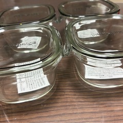 iwaki 耐熱ガラス 保存容器 200ml 4個セットの画像